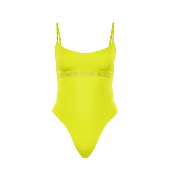 Fabletics Yitty Shaping Demi Cup Thong Bodysuit - Picture 1 of 5
